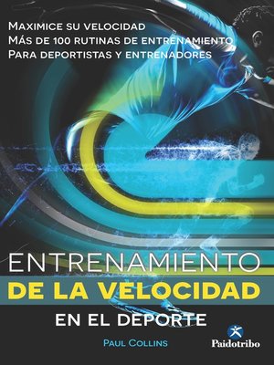 cover image of Entrenamiento de la velocidad en el deporte (bicolor)